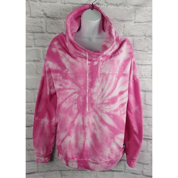 Simply Southern Tops - Simply Southern Cowl Neck Pullover Tie Dye, Large